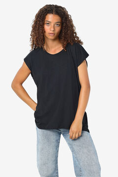 Noisy May Camiseta de manga corta con cuello redondo