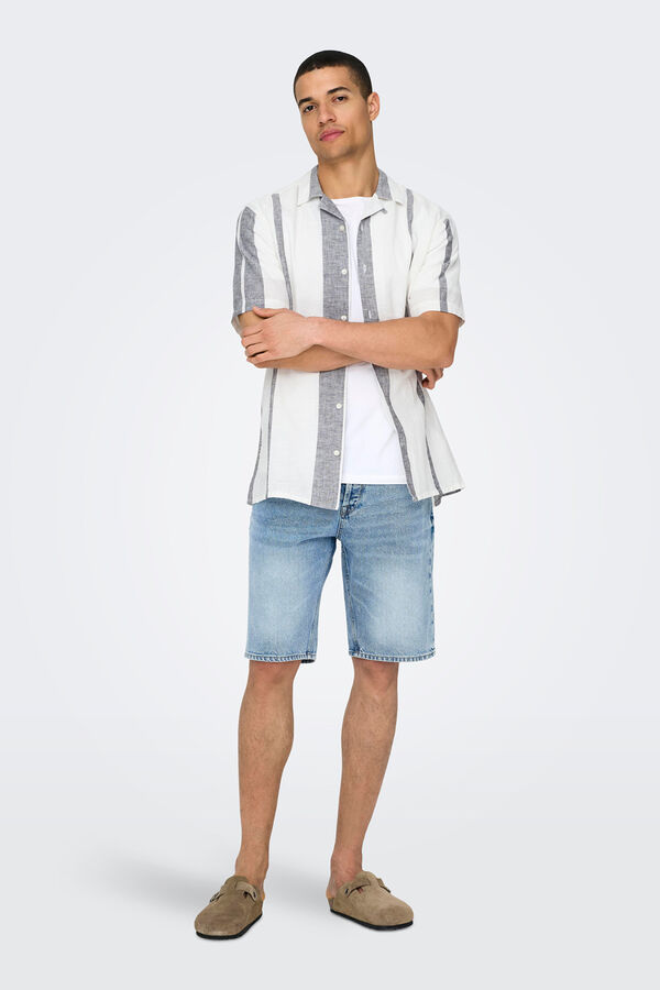 Only & Sons Short sleeve shirt white