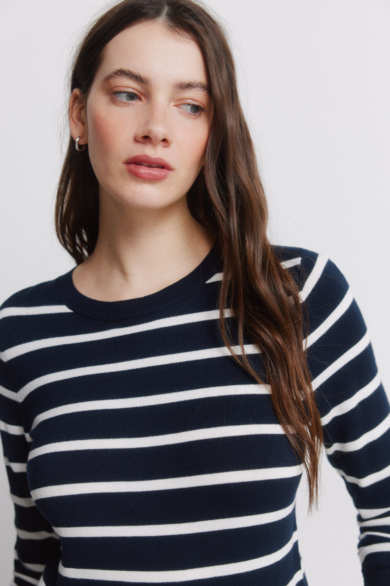 Springfield Fine jumper, button cuffs