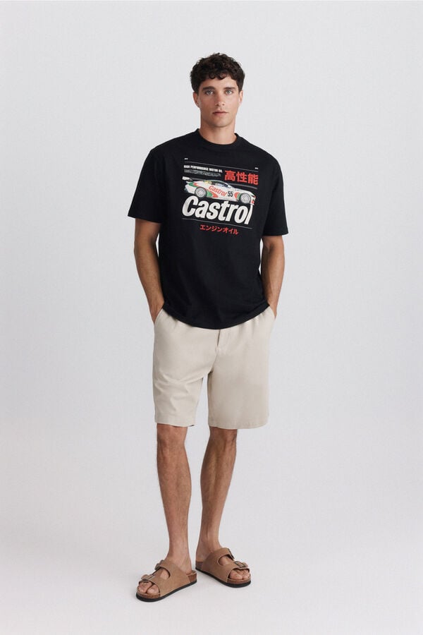 Springfield Castrol T-shirt black