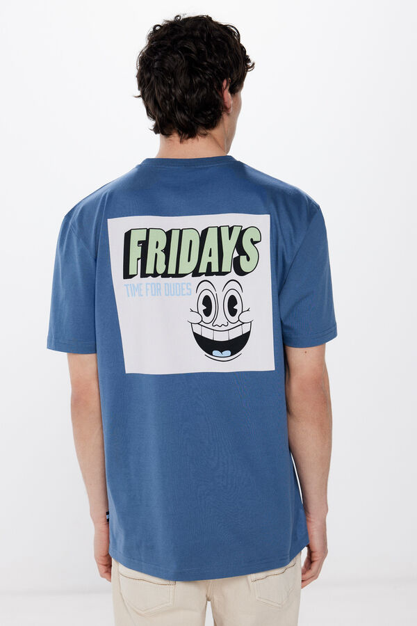 Springfield Fridays T-shirt blue