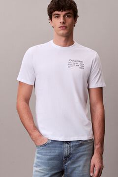 CK Jeans T-Shirt mit Grafik auf der Vorderseite