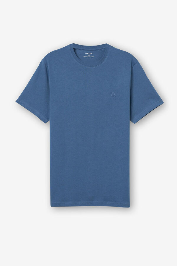 Springfield Camiseta Básica azul medio