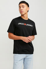 Jack & Jones Short-sleeved logo T-shirt black