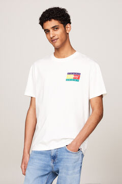 Springfield Camiseta de hombre Tommy Jeans marfil