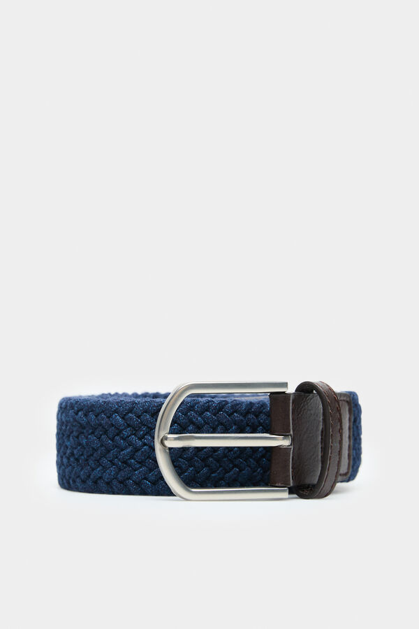Springfield Melange plaited belt bluish