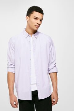 Springfield End-on-end shirt purple