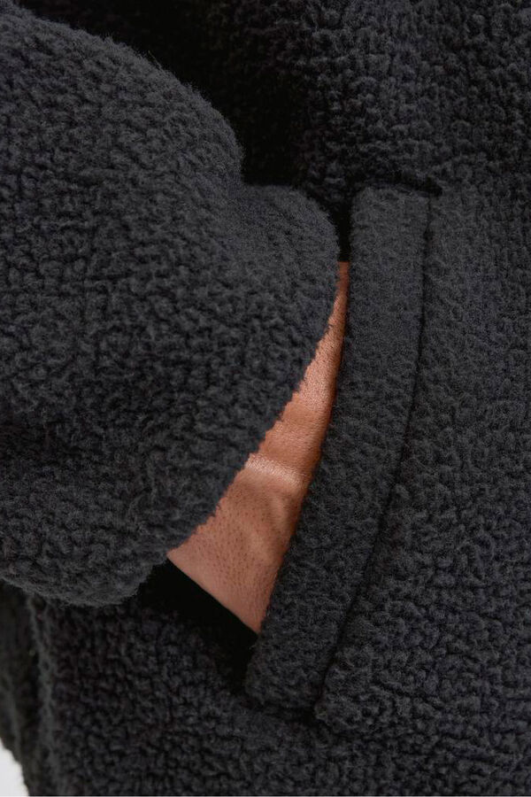 JJ REBEL Chaqueta teddy negro