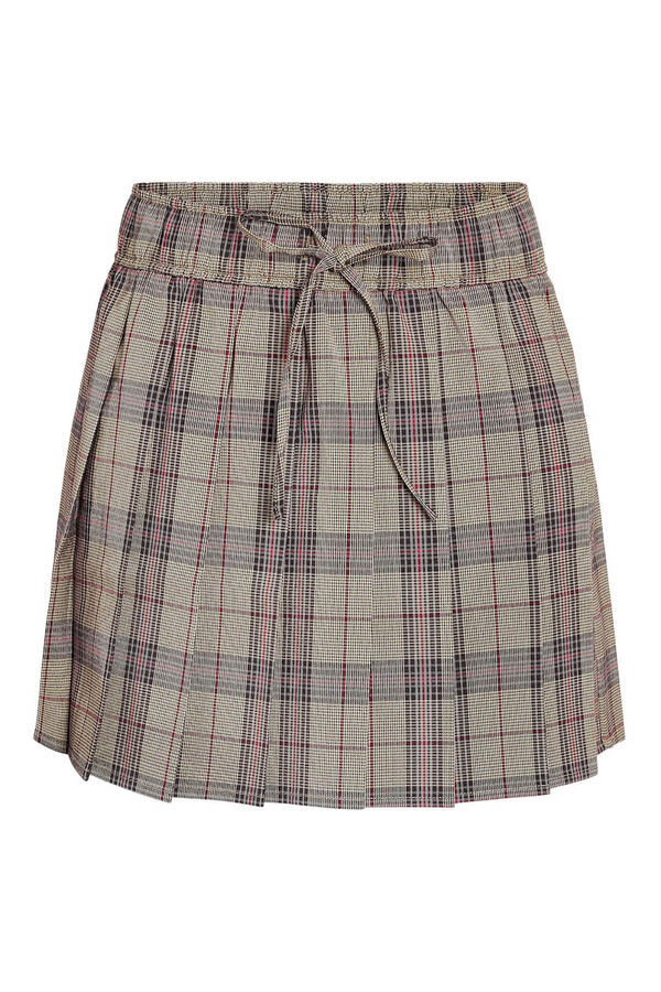 Noisy May collage miniskirt grey