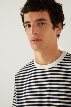 Springfield T-shirt rayures noir