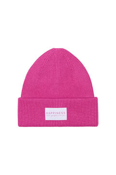 Only Girls Gorro de malha canelada
