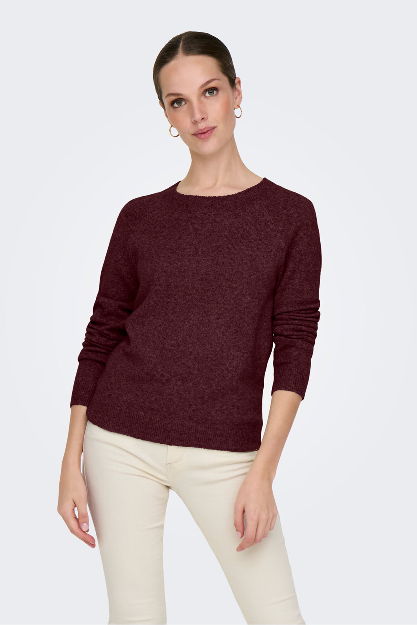 Only Pullover mit Rundhalsausschnitt