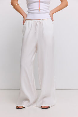 Pantalón jogger wide leg