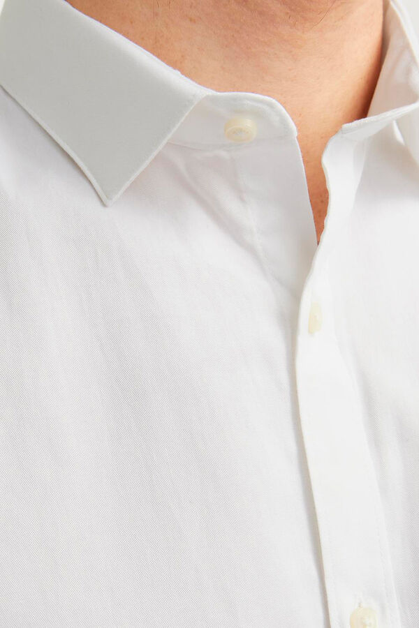 Jack & Jones classic slim fit shirt white