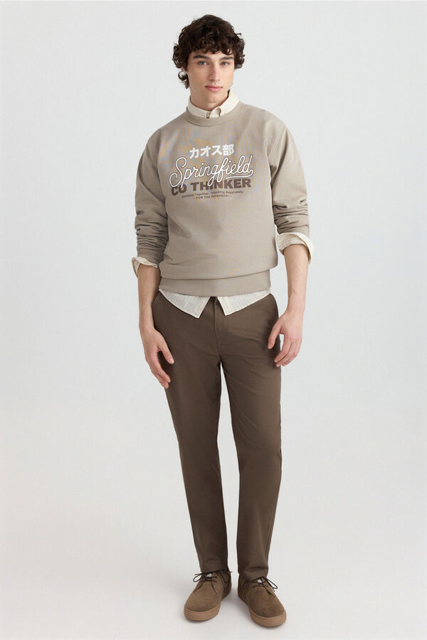 Springfield Springfield thinker sweatshirt nude