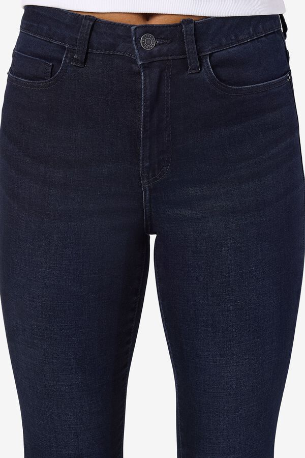 Noisy May High-waisted bootcut jeans bleu