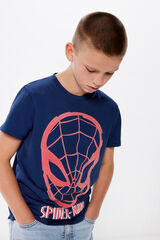 Springfield Boy's Spider-Man T-shirt navy mix