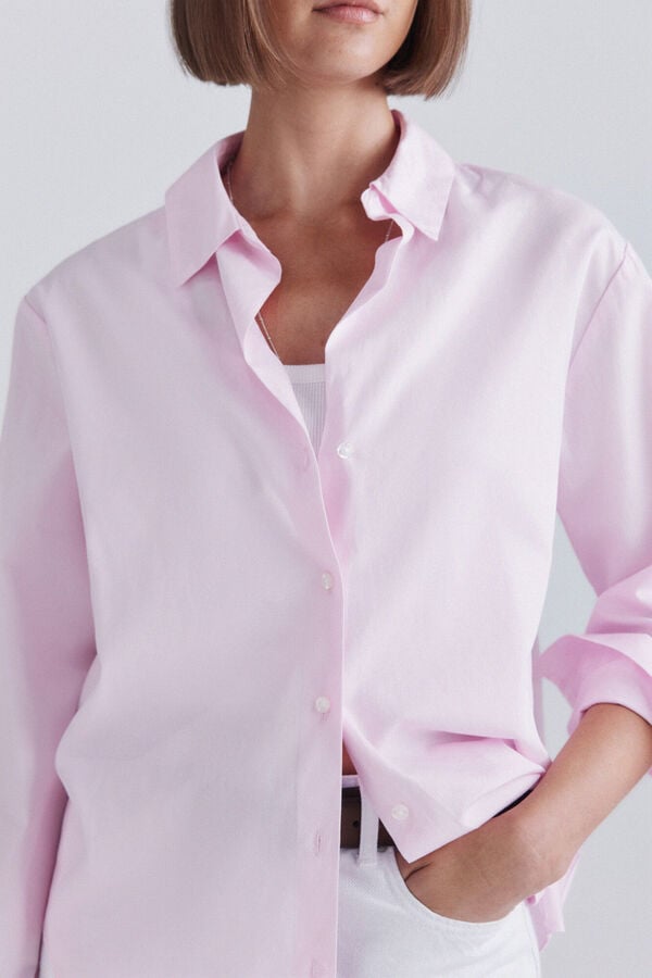 Springfield Cotton shirt pink