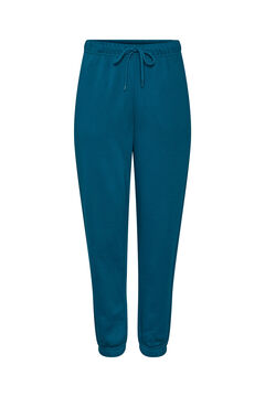 Springfield Plush jogger trousers blau