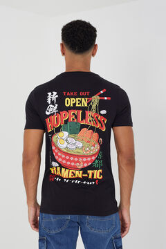 Brave Soul T-shirt estampada nas costas