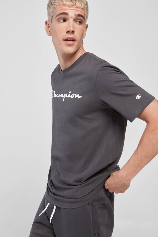 Springfield Camiseta Hombre - Champion Legacy Collection gris oscuro