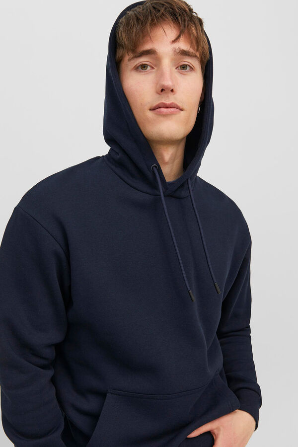 Jack & Jones Relaxed fit hood blue