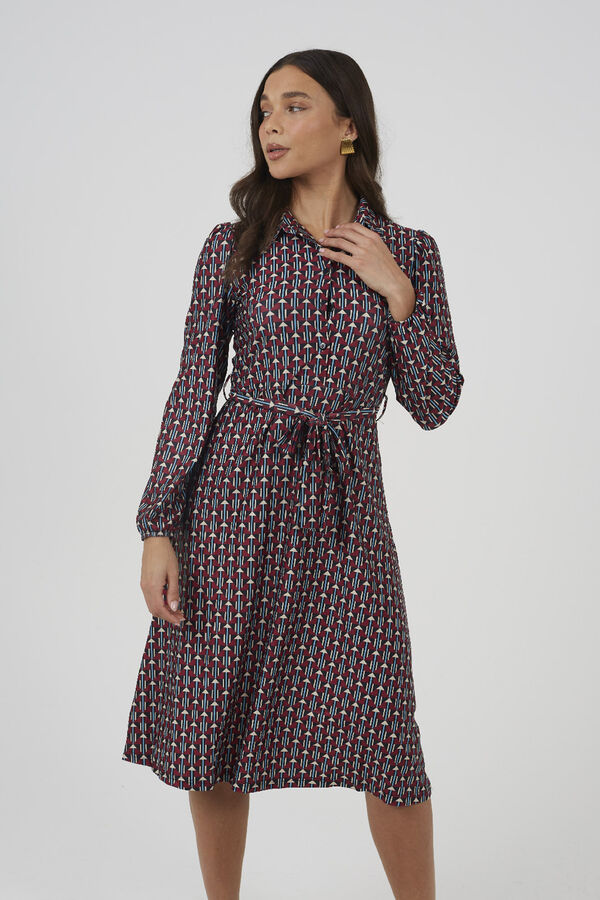 Brave Soul Print shirt dress printed