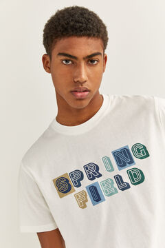 Springfield T-shirt logo cru