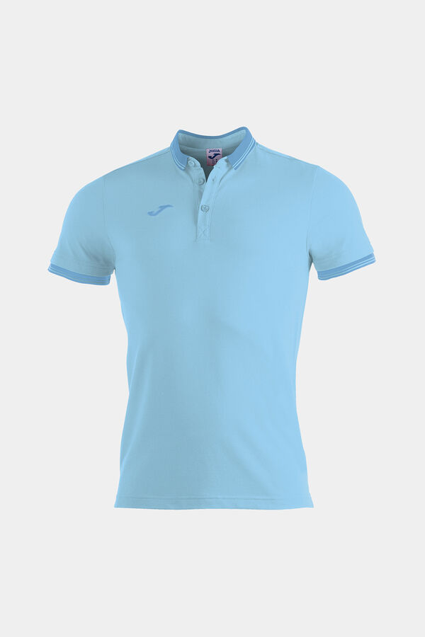 Joma Polo manga curta azul