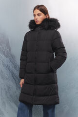 Springfield Thermolite puffer long coat black