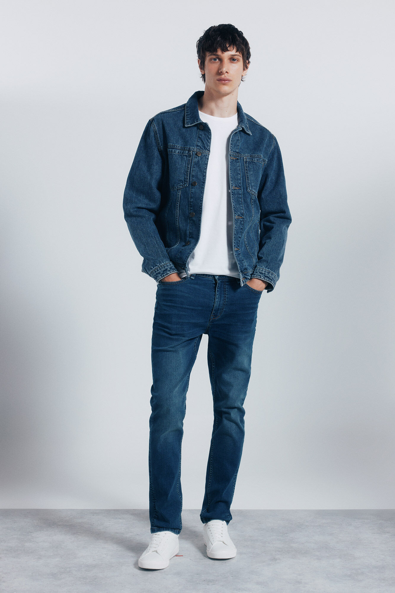Springfield Cal&ccedil;a jeans skinny fit tingida
