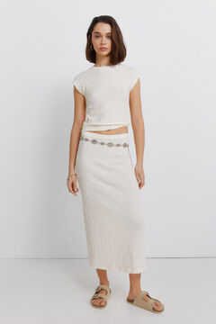 Springfield Midi structured skirt