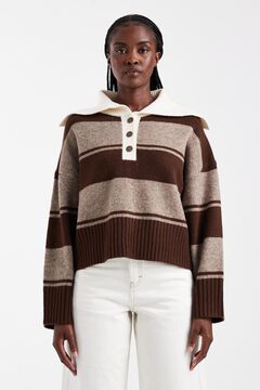 Topshop Polo de malha oversize