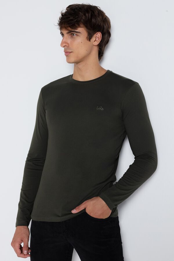 Lois T-shirt de manga comprida verde