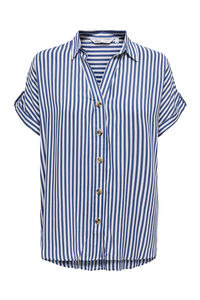 Only Camisa manga corta fluida