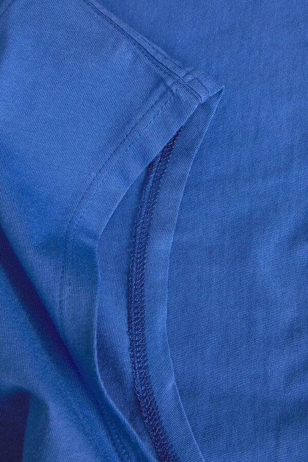 Springfield T-shirt crop básica  azulado