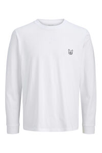Jack & Jones Camiseta manga larga estampado perro