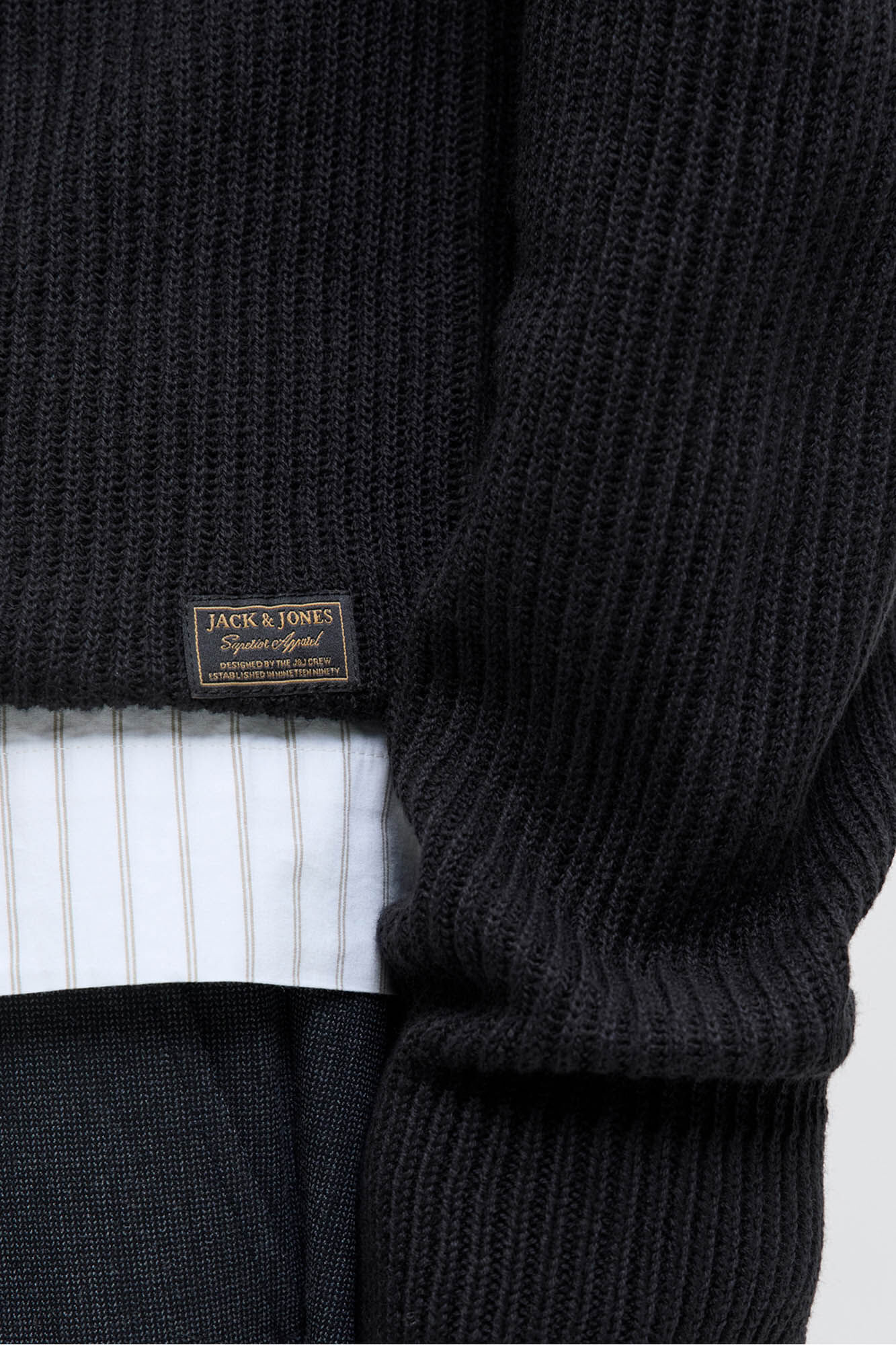 Jack & Jones PLUS Jersey b&aacute;sico de punto liso