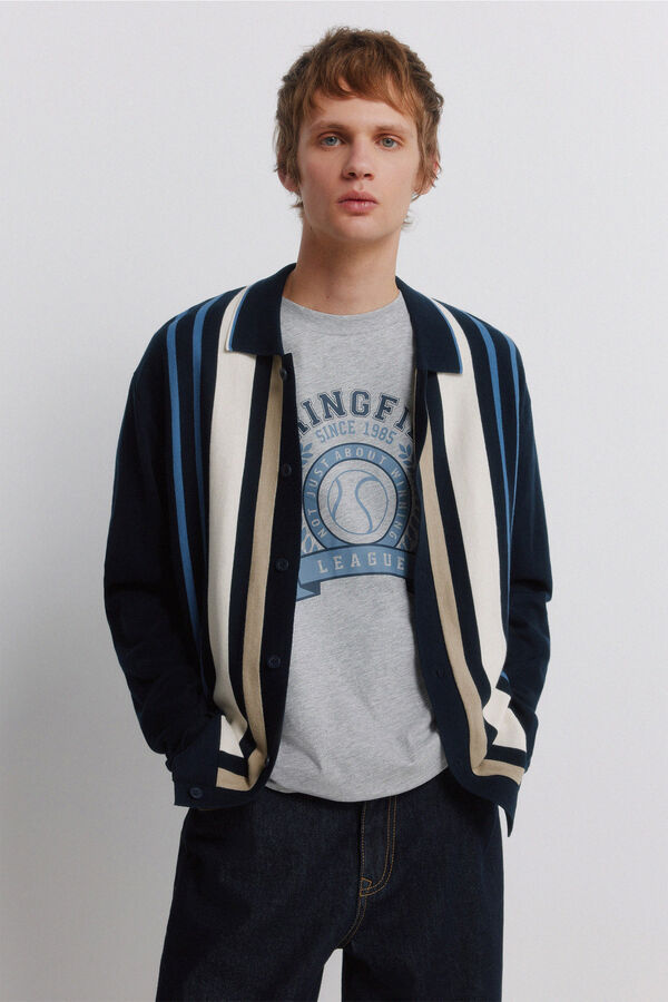 Springfield Sport logo T-shirt grey