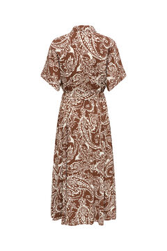 Only Langes Leinenkleid