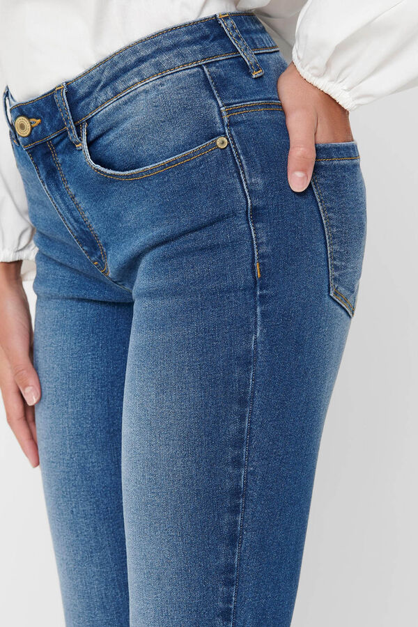Springfield Stretchy skinny jeans plava