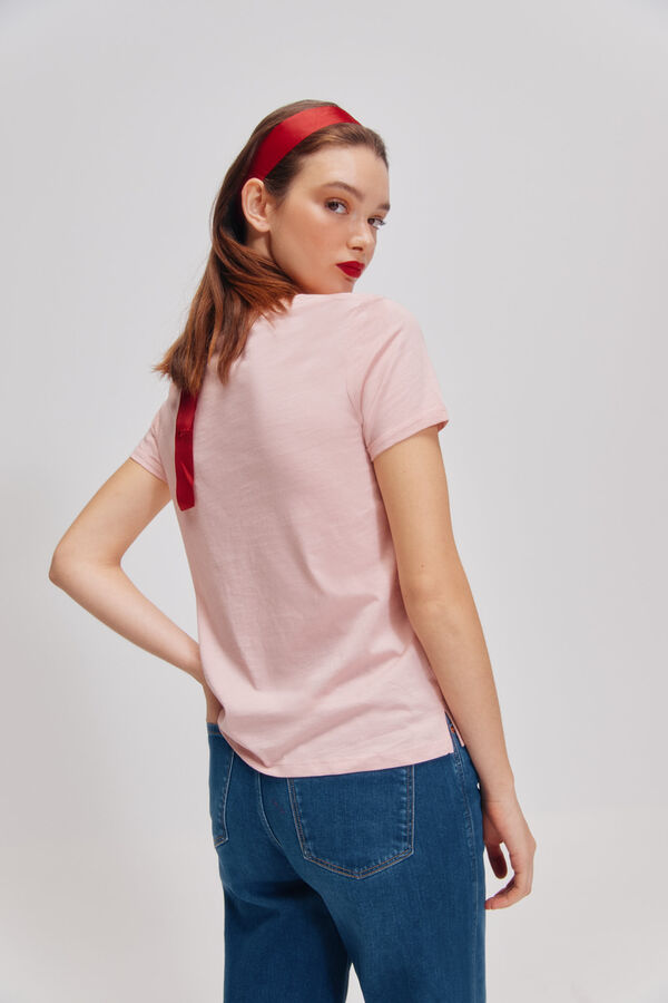 Springfield Graphic T-shirt pink