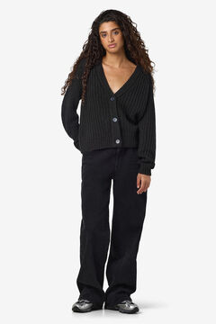 Noisy May Cardigan robusto com bot&otilde;es