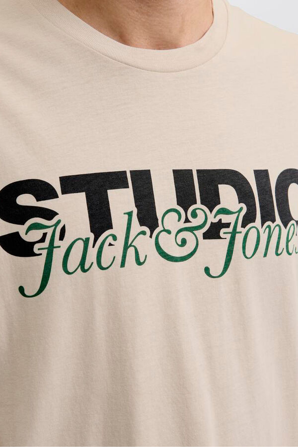 Jack & Jones Basic logo T-shirt grey