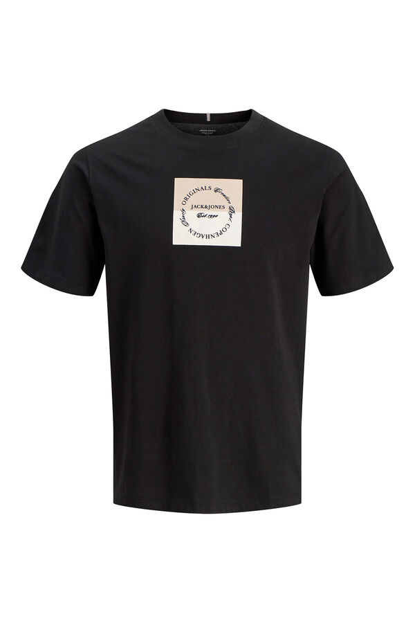 Jack & Jones Printed short sleeve T-shirt black
