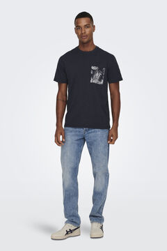 Only & Sons Short-sleeved T-shirt blue