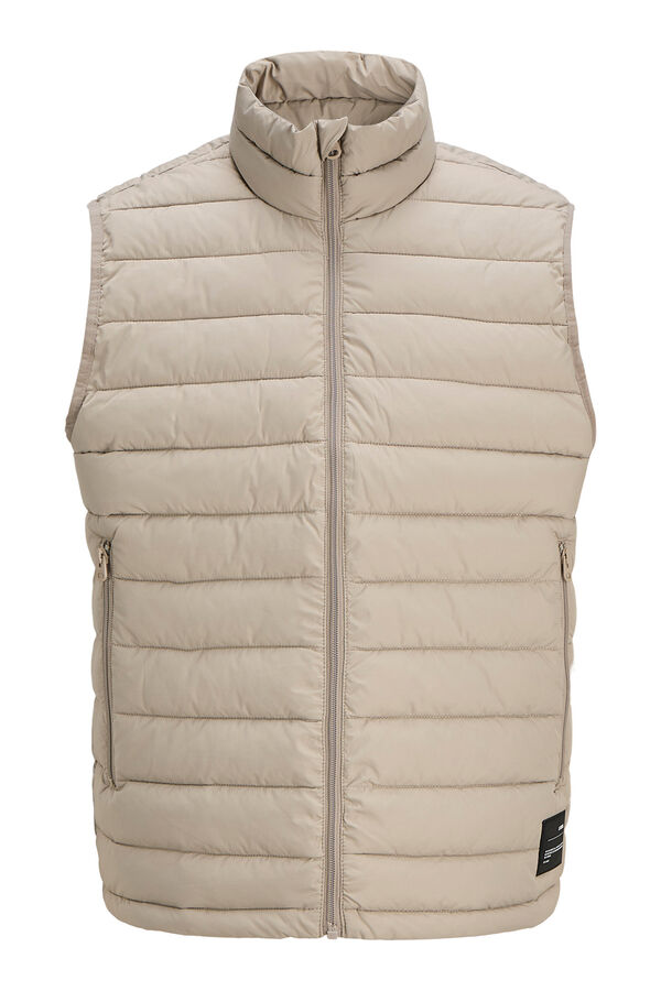 JJ REBEL Chaleco acolchado ligero gris