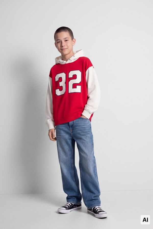 Springfield Kids Sudadera 32 ni&ntilde;o rojo