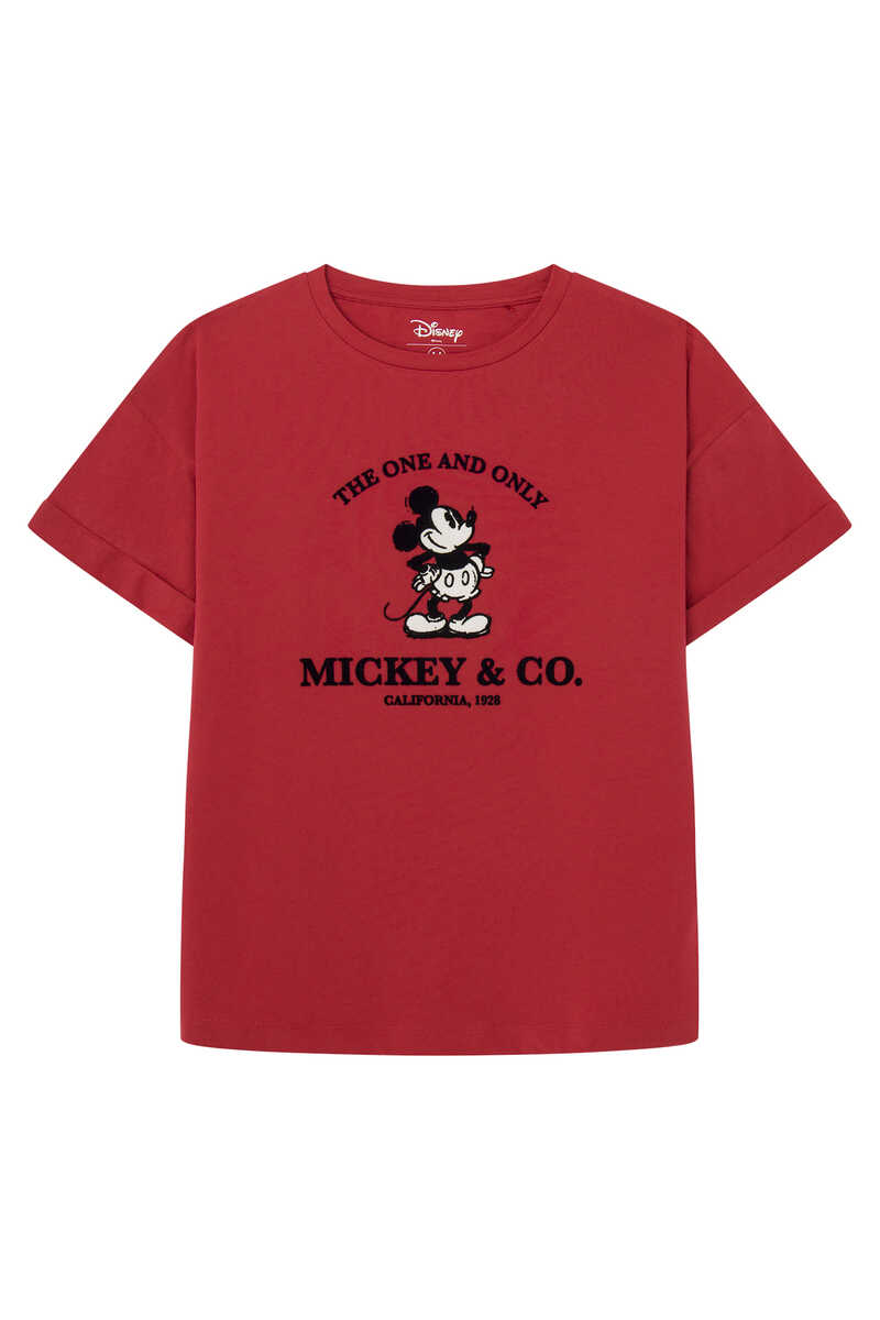Springfield T-shirt « Mickey & Co » rouge
