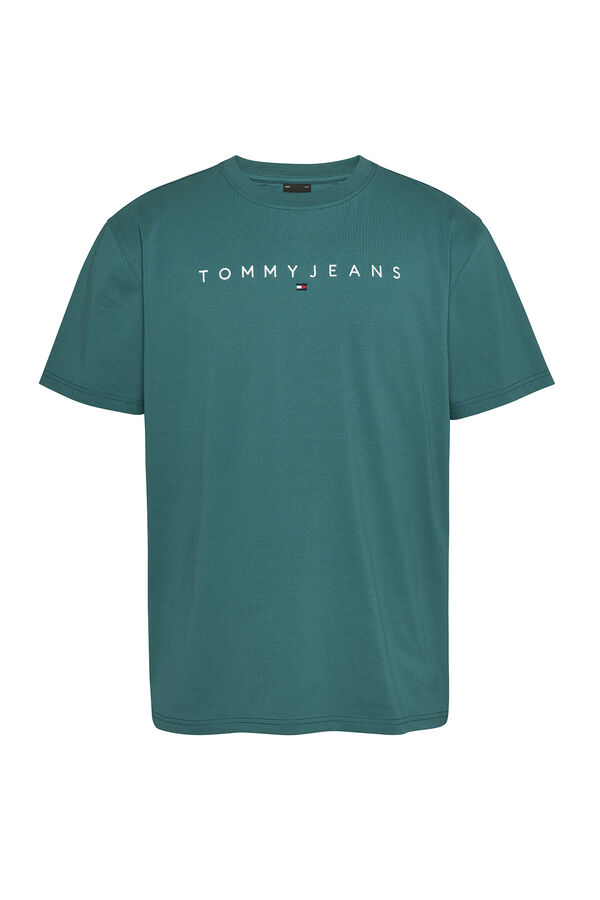 Springfield T-shirt de homem Tommy Jeans malva